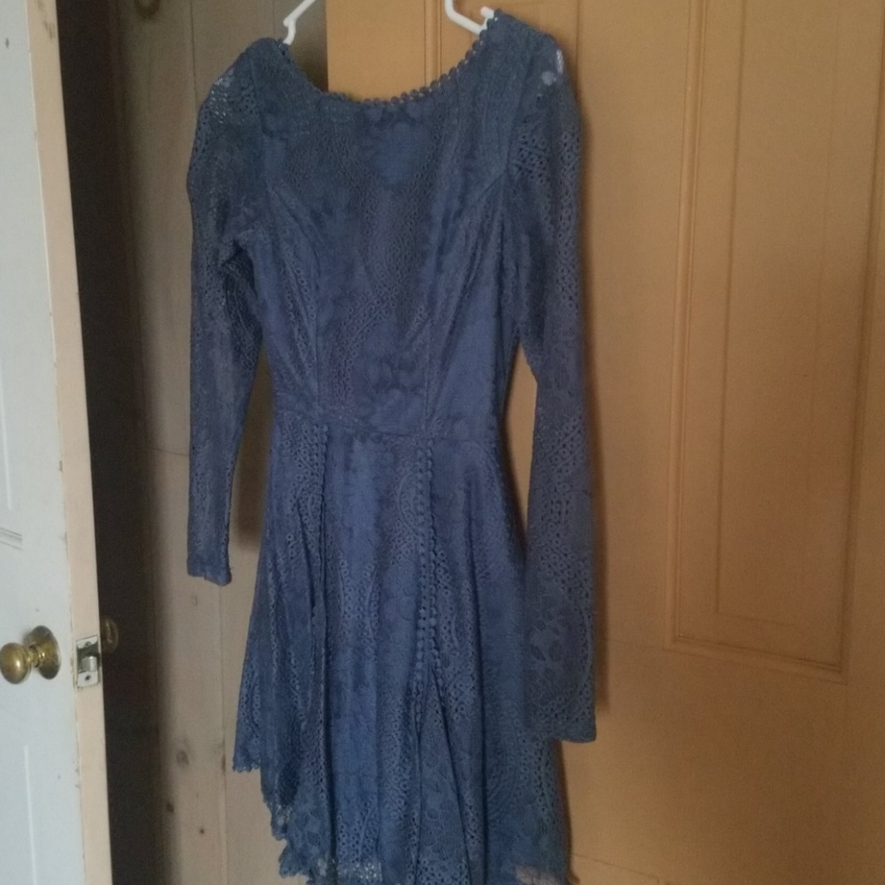 Gorgeous Blue Detailed Dress S 💙